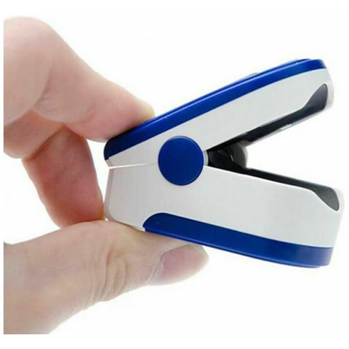 Цифровой пульсоксиметр Fingertip Pulse Oximeter Blue (Синий)