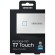Внешний SSD диск Samsung T7 Touch 1.8" USB 3.2 Type-C 500Gb (MU-PC500S/WW) Silver (Серебристый)