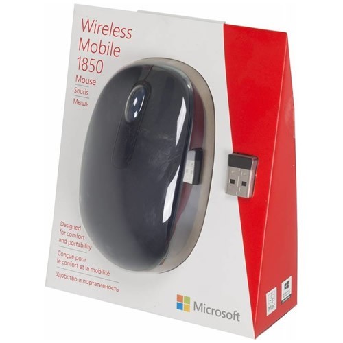 Беспроводная мышь Microsoft Mobile Mouse 1850 USB оптическая (U7Z-00014) Blue (Синяя) Беспроводная мышь Microsoft Mobile Mouse 1850 USB оптическая (U7Z-00014) Blue (Синяя)