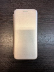 Чехол книжка для Xiaomi redmi Note 7 (Золотая)