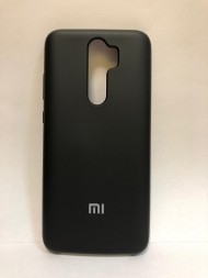 Силиконовая накладка для Xiaomi redmi Note 8 Pro с логотипом MI (Черная) Силиконовая накладка для Xiaomi redmi Note 8 Pro с логотипом MI (Черная)