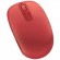 Беспроводная мышь Microsoft Mobile Mouse 1850 USB оптическая (U7Z-00034) Flame Red (Красная)