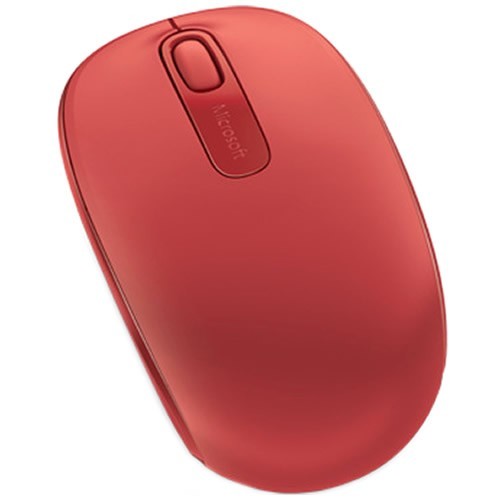 Беспроводная мышь Microsoft Mobile Mouse 1850 USB оптическая (U7Z-00034) Flame Red (Красная) Беспроводная мышь Microsoft Mobile Mouse 1850 USB оптическая (U7Z-00034) Flame Red (Красная)
