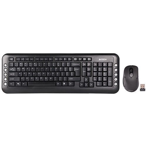 Комплект беспроводной A4Tech 7200N USB Black (Черный) Комплект беспроводной A4Tech 7200N USB Black (Черный)