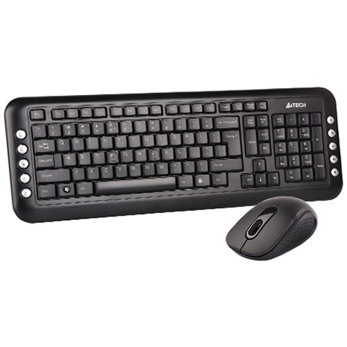 Комплект беспроводной A4Tech 7200N USB Black (Черный) Комплект беспроводной A4Tech 7200N USB Black (Черный)