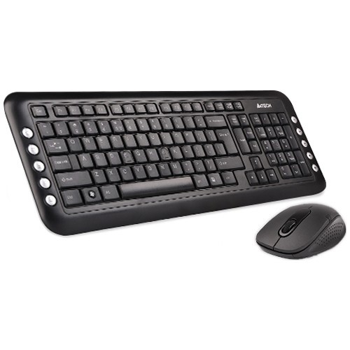 Комплект беспроводной A4Tech 7200N USB Black (Черный) Комплект беспроводной A4Tech 7200N USB Black (Черный)