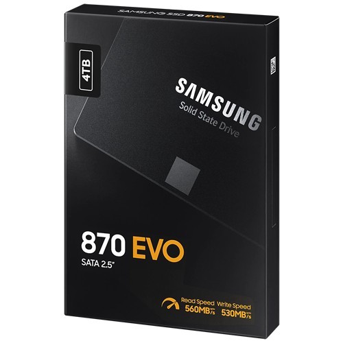 Твердотельный накопитель Samsung 870 EVO SATA 2.5" SSD 4Tb MZ-77E4T0BW