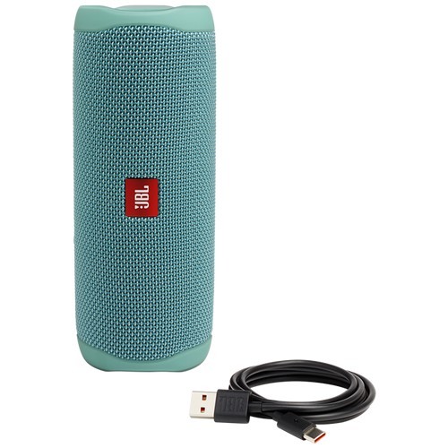 Портативная акустика JBL Flip 5 Teal (Бирюзовый) EAC Портативная акустика JBL Flip 5 Teal (Бирюзовый) EAC