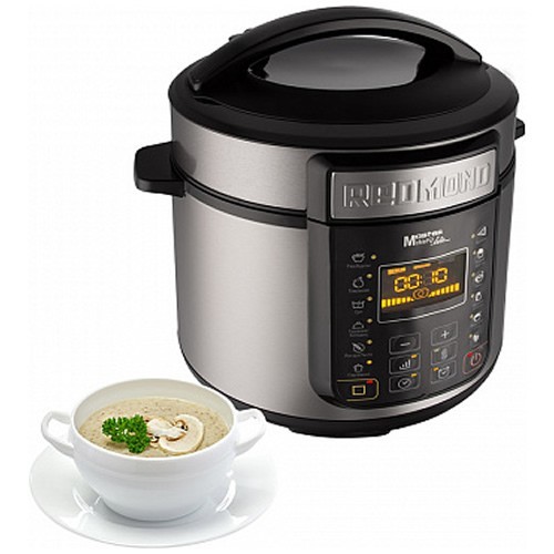 Мультиварка Redmond RMC-PM381 Silver (Серебристый) EAC Мультиварка Redmond RMC-PM381 Silver (Серебристый) EAC