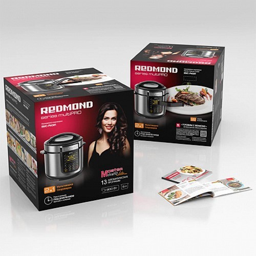 Мультиварка Redmond RMC-PM381 Silver (Серебристый) EAC Мультиварка Redmond RMC-PM381 Silver (Серебристый) EAC