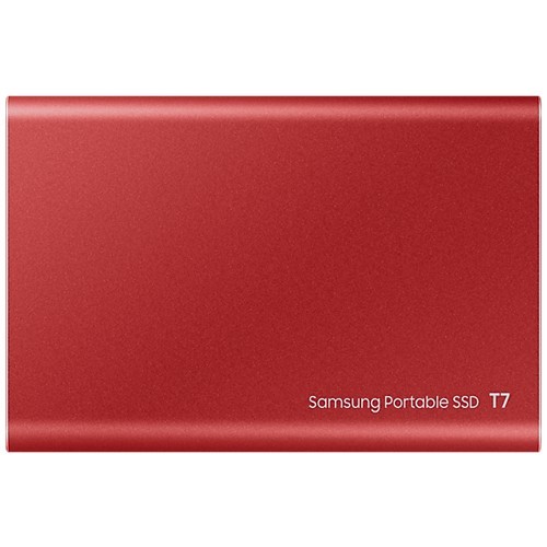 Внешний накопитель Samsung T7 SSD USB 3.2 500Gb Red (Красный) MU-PC500R/WW Внешний накопитель Samsung T7 SSD USB 3.2 500Gb Red (Красный) MU-PC500R/WW