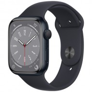 Умные часы Apple Watch Series 8 45 мм Midnight Aluminium Case, Midnight Sport Band M/L Умные часы Apple Watch Series 8 45 мм Midnight Aluminium Case, Midnight Sport Band M/L