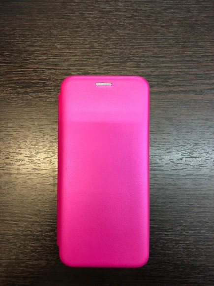 Чехол книжка для Xiaomi redmi Note 7 (Розовая)