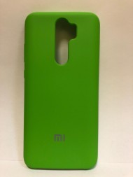Силиконовая накладка для Xiaomi redmi Note 8 Pro (с логотипом MI ярко-зелёный) Силиконовая накладка для Xiaomi redmi Note 8 Pro (с логотипом MI ярко-зелёный)