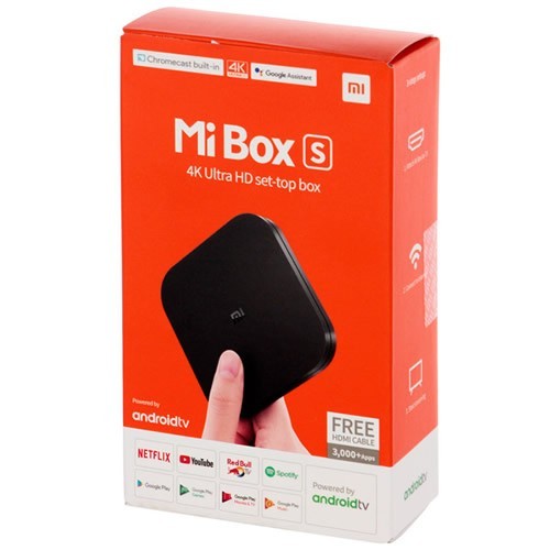 ТВ-приставка Xiaomi Mi Box S 4K HDR (MDZ-22-AB) русская версия