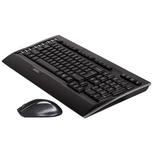 Комплект беспроводной A4Tech 9300F USB Black (Черный) Комплект беспроводной A4Tech 9300F USB Black (Черный)