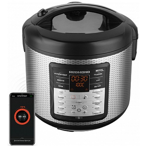 Мультиварка Redmond SkyCooker M42S Silver/Black (Cеребристый/черный) EAC Мультиварка Redmond SkyCooker M42S Silver/Black (Cеребристый/черный) EAC