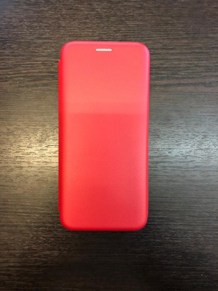 Чехол книжка для Xiaomi redmi Note 7 (Красная)