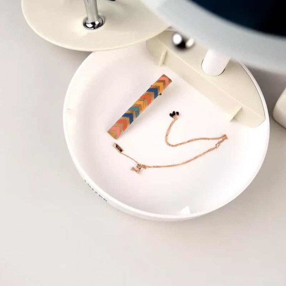 Зеркало косметическое настольное Xiaomi Lofree LED Beauty Mirror с подсветкой White (Белый) Зеркало косметическое настольное Xiaomi Lofree LED Beauty Mirror с подсветкой White (Белый)