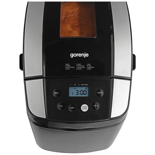 Хлебопечка Gorenje BM1210BK Black (Черный) EAC Хлебопечка Gorenje BM1210BK Black (Черный) EAC