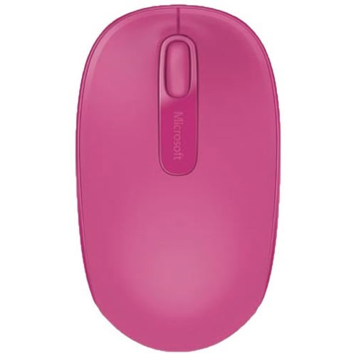 Беспроводная мышь Microsoft Mobile Mouse 1850 USB оптическая (U7Z-00065) Magenta (Малиновая)