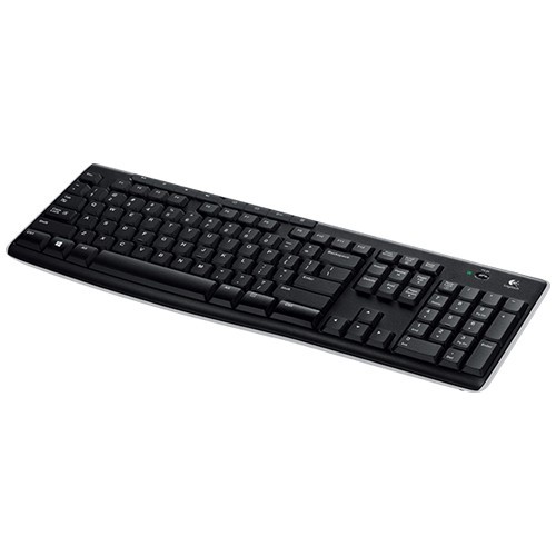 Беспроводная клавиатура Logitech K270 Wireless Keyboard USB Black (Черная)