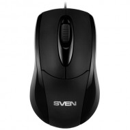 Проводная мышь SVEN RX-110 USB оптическая Black (Черная)