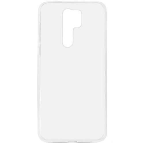 Силиконовая накладка для Xiaomi Redmi 9 2мм в упаковке (Прозрачная)