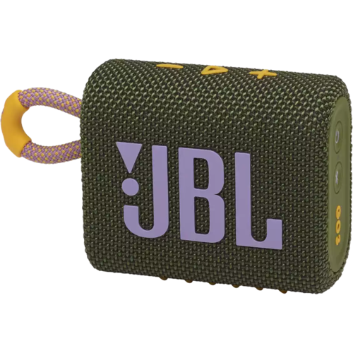 Портативная акустика JBL GO 3 Green (Зеленый) EAC Портативная акустика JBL GO 3 Green (Зеленый) EAC