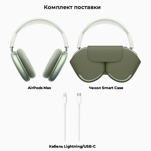 Наушники Apple AirPods Max Green (Зеленый) Наушники Apple AirPods Max Green (Зеленый)