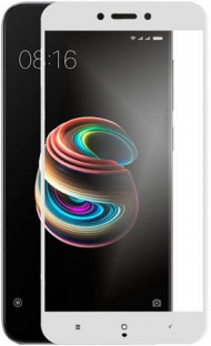 Защитное стекло 4D для Xiaomi Redmi 5A Белое Защитное стекло 4D для Xiaomi Redmi 5A Белое