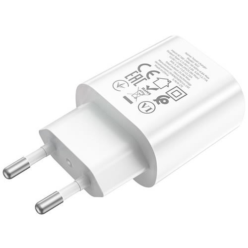 Сетевое зарядное устройство Hoco N22 Jetta PD25W White (Белый) без кабеля Сетевое зарядное устройство Hoco N22 Jetta PD25W White (Белый) без кабеля
