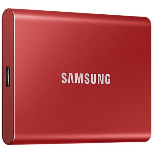 Внешний накопитель Samsung T7 SSD USB 3.2 1Tb Red (Красный) MU-PC1T0R/WW Внешний накопитель Samsung T7 SSD USB 3.2 1Tb Red (Красный) MU-PC1T0R/WW