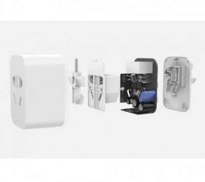 Умная розетка Xiaomi Mi Smart Power Plug New ZigBee (ZNCZ02LM) White (Белый)