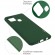 Силиконовая накладка для Samsung Galaxy A21S Monarch Green (Зеленая)