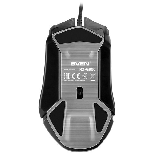 Проводная мышь SVEN RX-G960 USB оптическая Black (Черная) Проводная мышь SVEN RX-G960 USB оптическая Black (Черная)