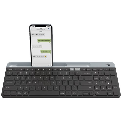 Беспроводная клавиатура Logitech K580 Wireless Bluetooth Keyboard USB Dark Grey (Серая) Беспроводная клавиатура Logitech K580 Wireless Bluetooth Keyboard USB Dark Grey (Серая)