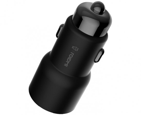Автомобильное зарядное устройство Xiaomi Roidmi 3S+FM трансмиттер 2USB 3.4A Black
