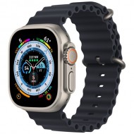 Умные часы Apple Watch Ultra 49 мм Titanium Case Black Ocean Band Умные часы Apple Watch Ultra 49 мм Titanium Case Black Ocean Band