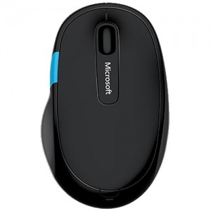 Беспроводная мышь Microsoft Sculpt Comfort Mouse Bluetooth оптическая (H3S-00002) Black (Черная)  (10272)