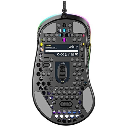 Проводная мышь Xtrfy M4 RGB USB оптическая Black (Черная) Проводная мышь Xtrfy M4 RGB USB оптическая Black (Черная)
