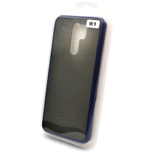 Силиконовая накладка для Xiaomi Redmi 9 Skin Feeling (Синяя рамка) Силиконовая накладка для Xiaomi Redmi 9 Skin Feeling (Синяя рамка)