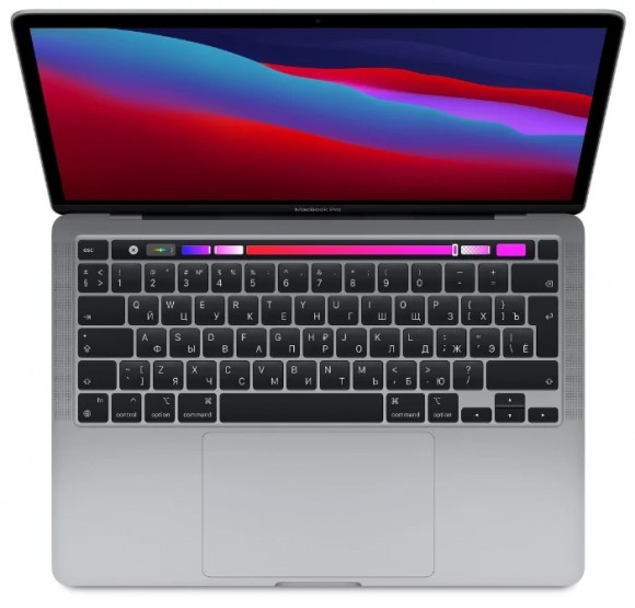 Ноутбук Apple MacBook Pro 13 Late 2020 (Apple M1/13"/2560x1600/8GB/256GB SSD/DVD нет/Apple graphics 8-core/Wi-Fi/Bluetooth/macOS) Space Gray MYD82RU/A Ноутбук Apple MacBook Pro 13 Late 2020 (Apple M1/13"/2560x1600/8GB/256GB SSD/DVD нет/Apple graphics 8-core/Wi-Fi/Bluetooth/macOS) Space Gray MYD82RU/A