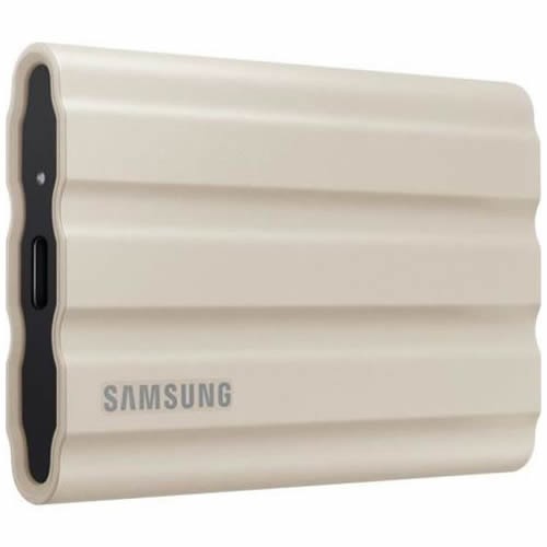 Внешний накопитель Samsung T7 Shield SSD USB 3.2 2Tb Beige (Бежевый) MU-PE2T0K/WW