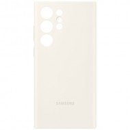 Клип-кейс Silicone Case для Samsung Galaxy S23 Ultra (Кремовый) Клип-кейс Silicone Case для Samsung Galaxy S23 Ultra (Кремовый)