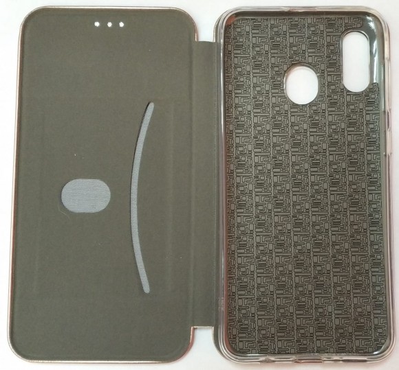 Чехол книжка для Samsung Galaxy A30 (Золотистая) Чехол книжка для Samsung Galaxy A30 (Золотистая)