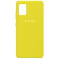 Силиконовая накладка для Samsung Galaxy A51 с логотипом Lemon (Лимонная) Силиконовая накладка для Samsung Galaxy A51 с логотипом Lemon (Лимонная)