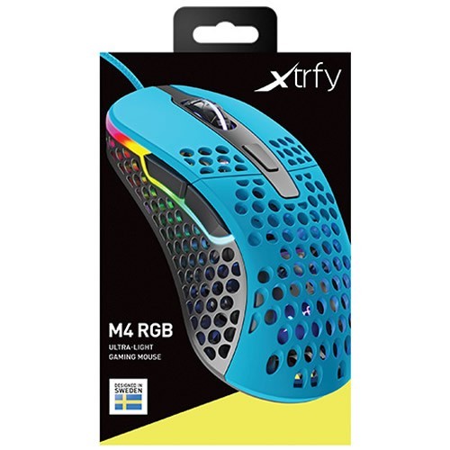 Проводная мышь Xtrfy M4 RGB USB оптическая Blue (Голубая) Проводная мышь Xtrfy M4 RGB USB оптическая Blue (Голубая)