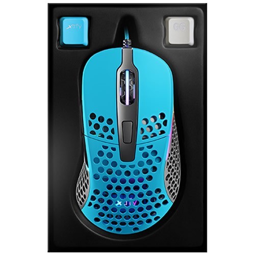Проводная мышь Xtrfy M4 RGB USB оптическая Blue (Голубая) Проводная мышь Xtrfy M4 RGB USB оптическая Blue (Голубая)