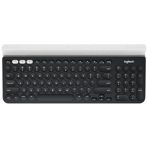 Беспроводная клавиатура Logitech K780 Multi-Device Wireless Keyboard USB Black (Черная)